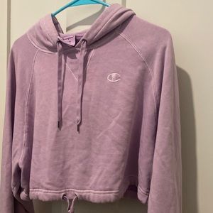 Champion cropped hoodie